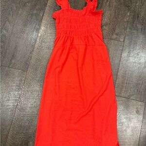 Long maxi Old Navy Bright Orange Dress